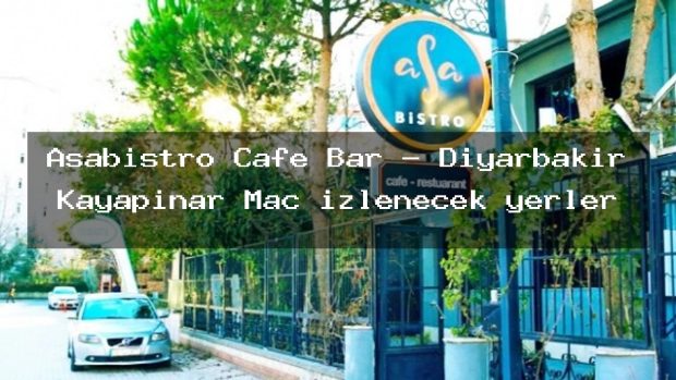 Asabistro Cafe Bar – Diyarbakır Kayapınar Maç izlenecek yerler