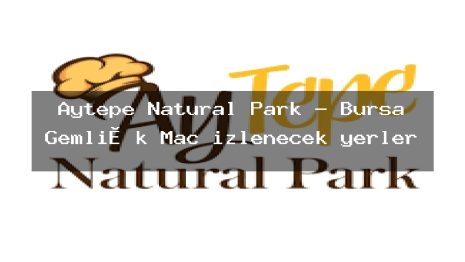 Aytepe Natural Park – Bursa Gemli̇k Maç izlenecek yerler