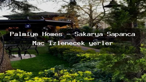Palmiye Homes – Sakarya Sapanca Maç izlenecek yerler