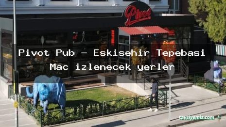 Pivot Pub – Eskişehir Tepebaşı Maç izlenecek yerler