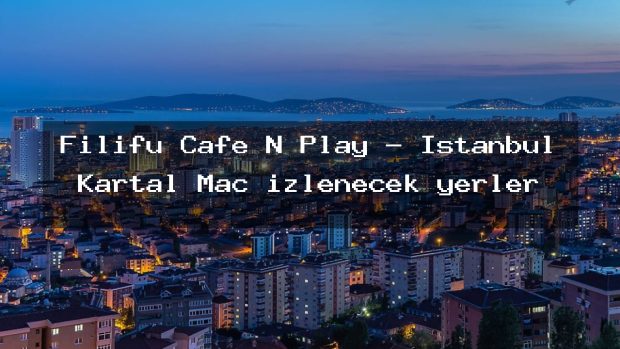 Filifu Cafe N Play – İstanbul Kartal Maç izlenecek yerler