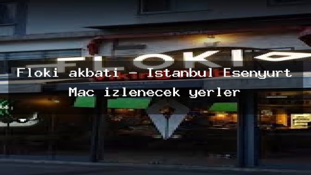 Floki akbatı – İstanbul Esenyurt Maç izlenecek yerler