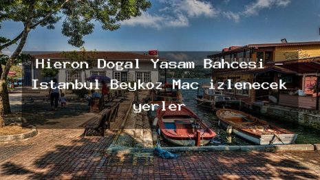 Hieron Doğal Yaşam Bahçesi – İstanbul Beykoz Maç izlenecek yerler
