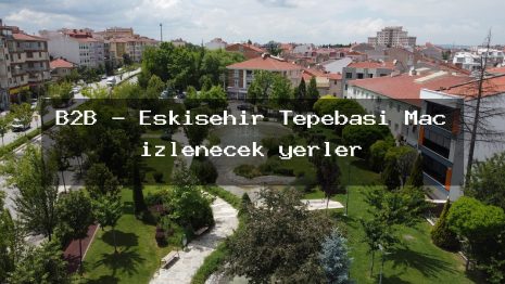 B2B – Eskişehir Tepebaşı Maç izlenecek yerler