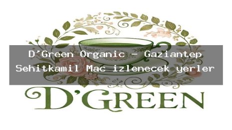 D’Green Organic – Gaziantep Şehitkamil Maç izlenecek yerler