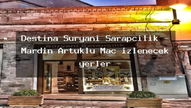 Destina Süryani Şarapçılık – Mardin Artuklu Maç izlenecek yerler