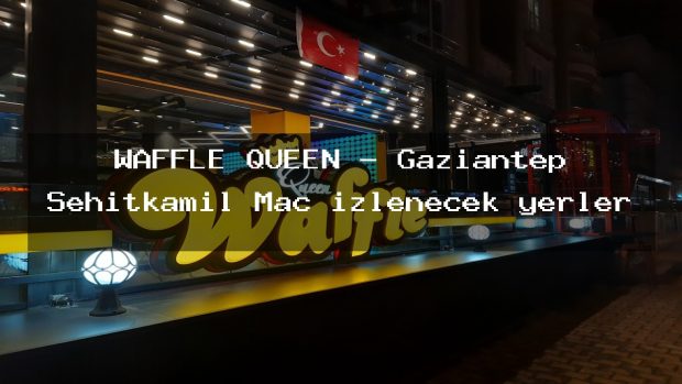 WAFFLE QUEEN – Gaziantep Şehitkamil Maç izlenecek yerler