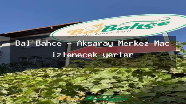 Bal Bahçe – Aksaray Merkez Maç izlenecek yerler