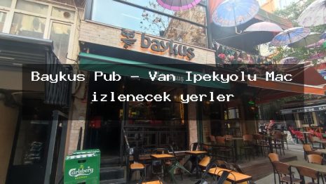 Baykuş Pub – Van İpekyolu Maç izlenecek yerler